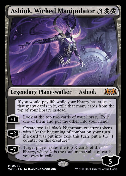 Ashiok, Wicked Manipulator - WOE 78