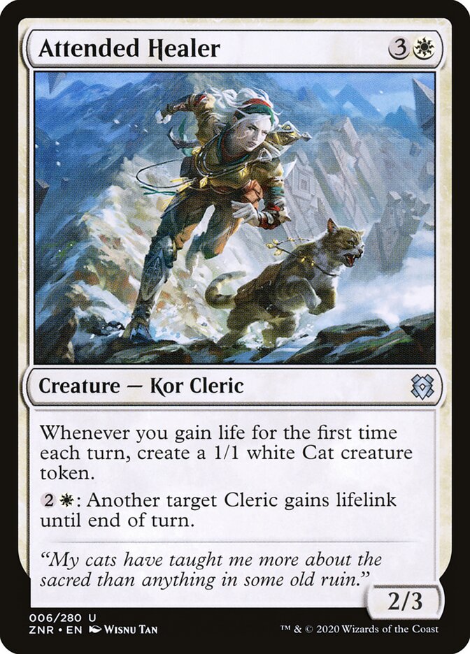 Attended Healer - Zendikar Rising 6 (Foil)