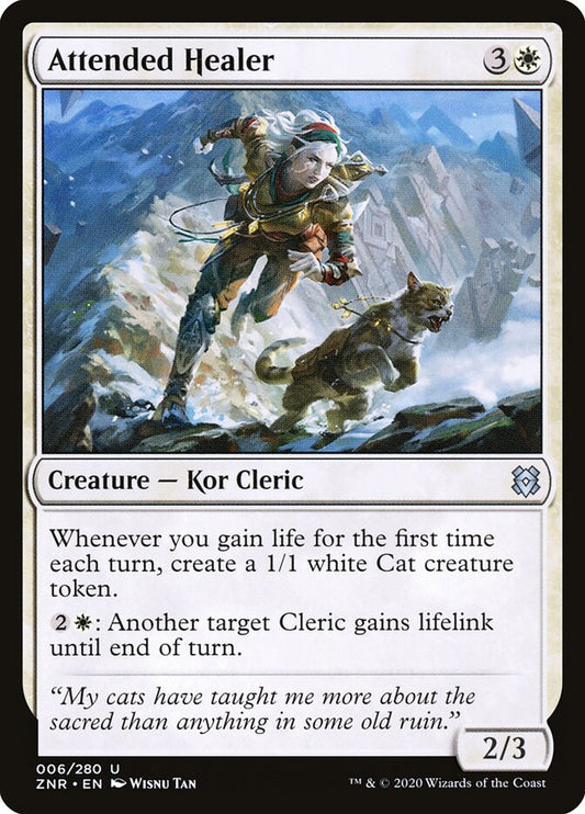 Attended Healer - Zendikar Rising 6 (Foil)