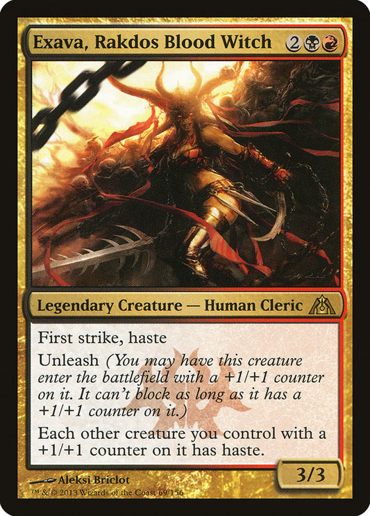 Exava, Rakdos Blood Witch - DGM 69