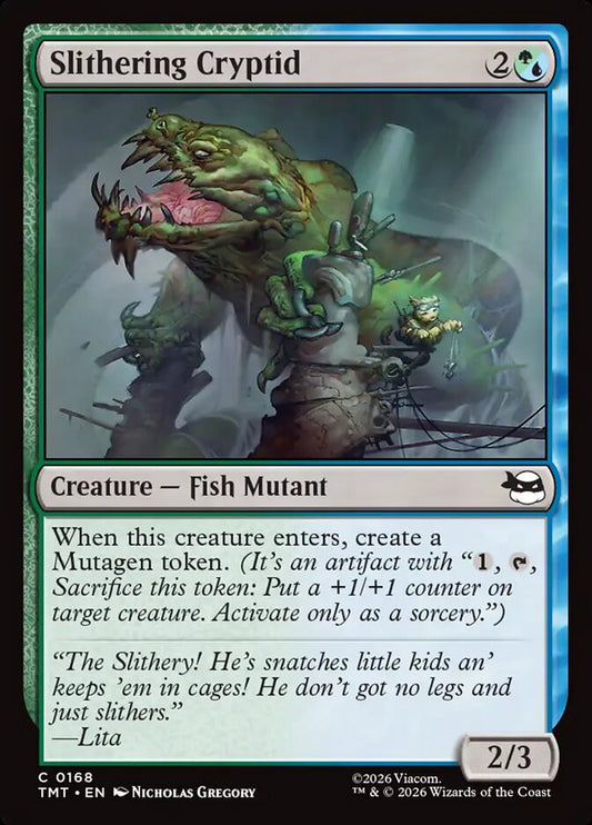 Slithering Cryptid - TMT 168  (Foil)