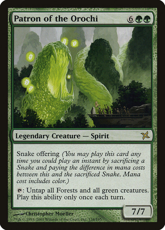 Patron of the Orochi - Betrayers of Kamigawa 138