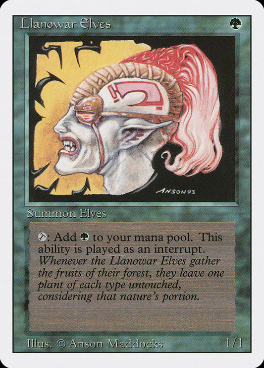 Llanowar Elves - 3ED 211