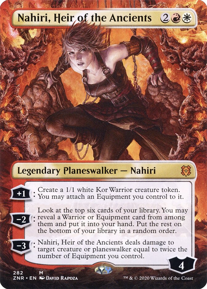 Nahiri, Heir of the Ancients - Zendikar Rising 282