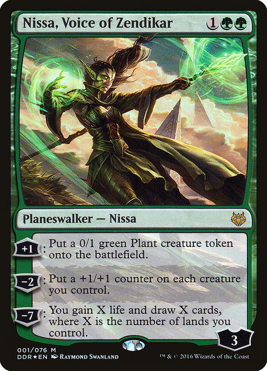 Nissa, Voice of Zendikar - DDR 1  (Foil)
