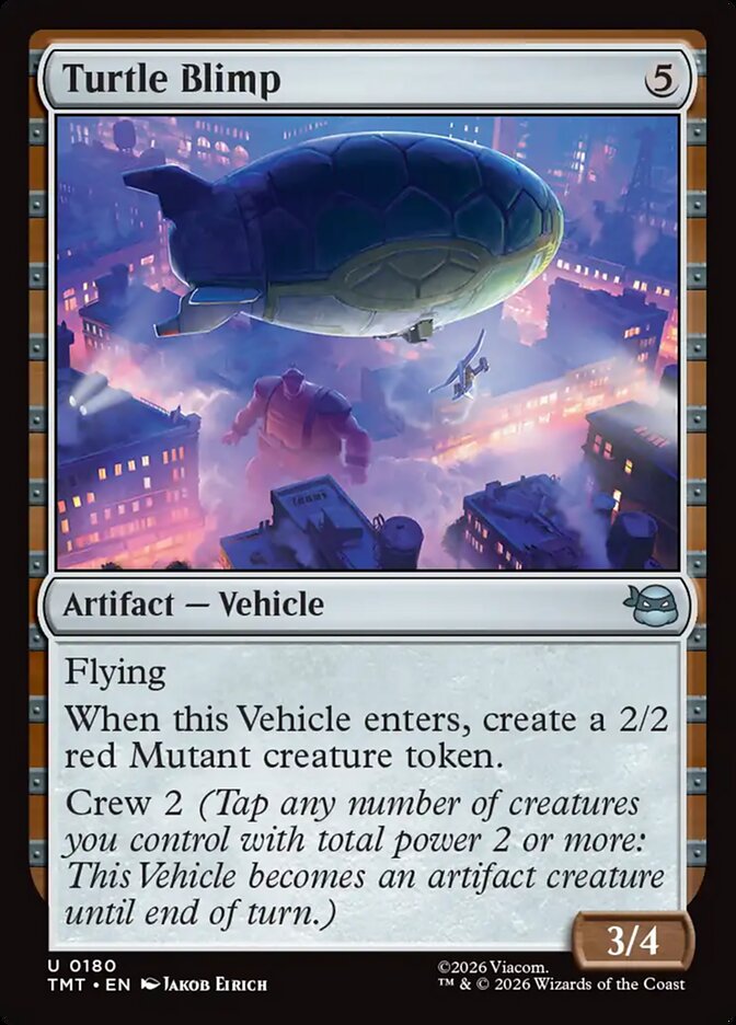 Turtle Blimp - TMT 180  (Foil)