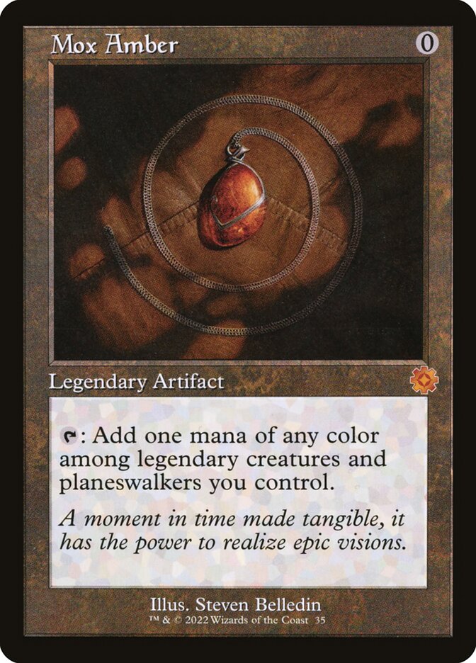 Mox Amber - The Brothers' War Retro Artifacts 35