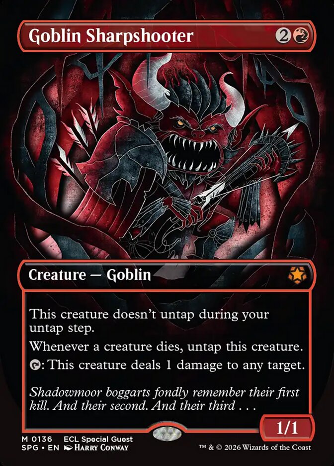 Goblin Sharpshooter - SPG 136  (Foil)
