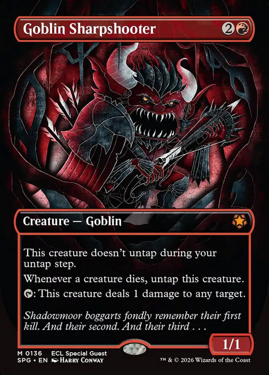 Goblin Sharpshooter - SPG 136  (Foil)
