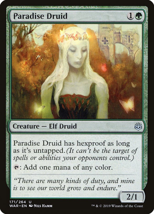 Paradise Druid - WAR 171