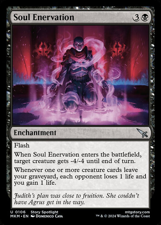 Soul Enervation - Murders at Karlov Manor 106 (Foil)