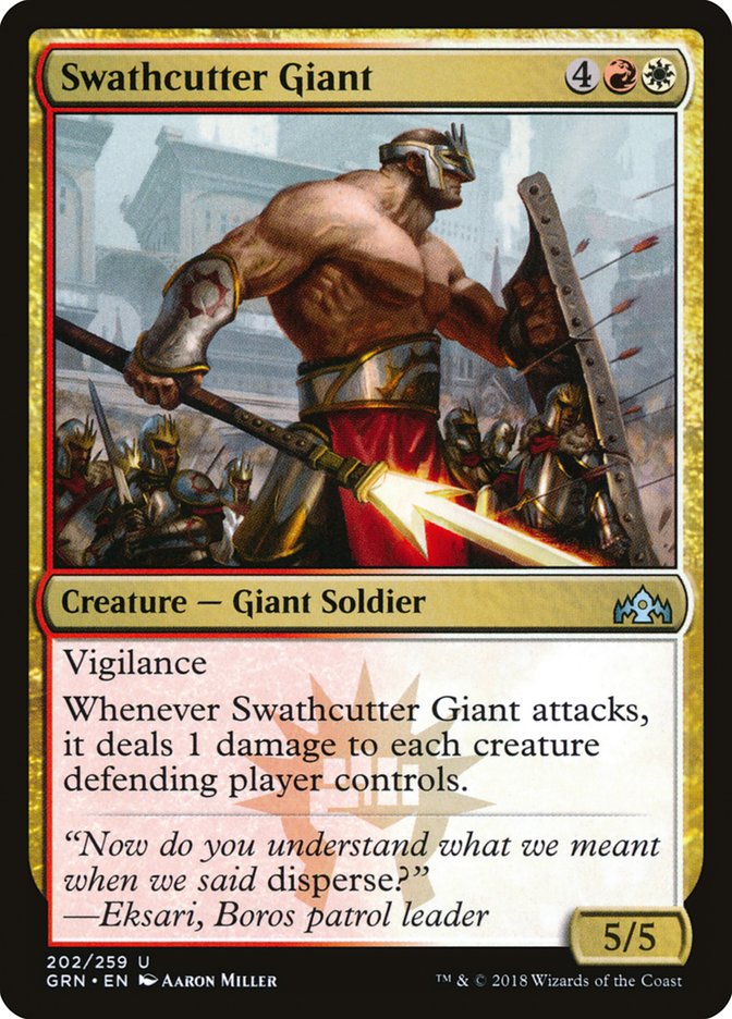 Swathcutter Giant - Guilds of Ravnica 202