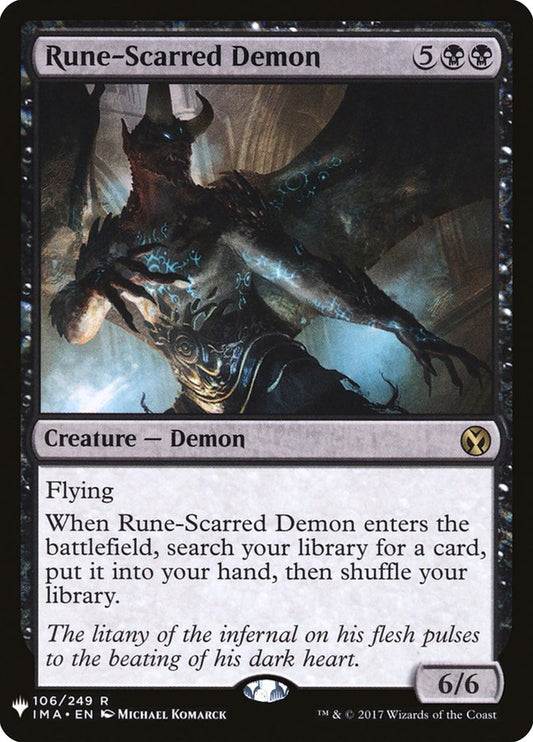 Rune-Scarred Demon - The List IMA-106