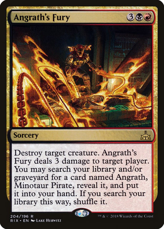 Angrath's Fury - RIX 204