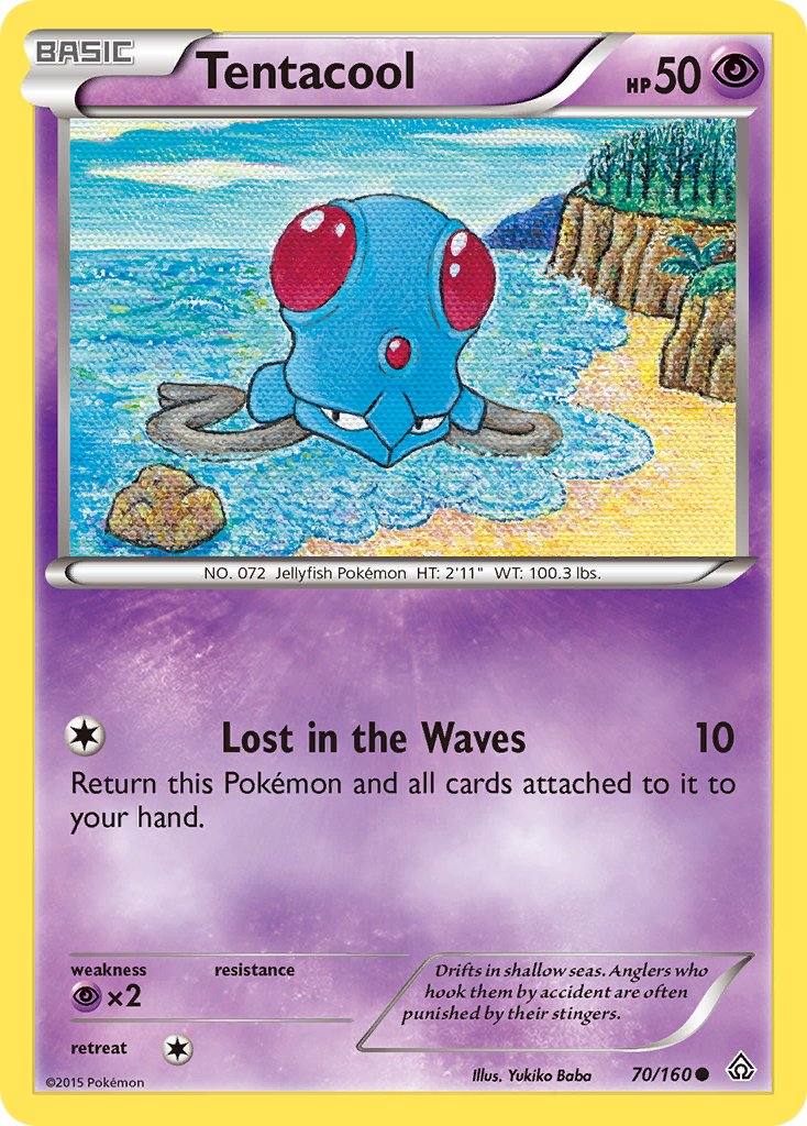 Tentacool - Primal Clash 70 - Near Mint