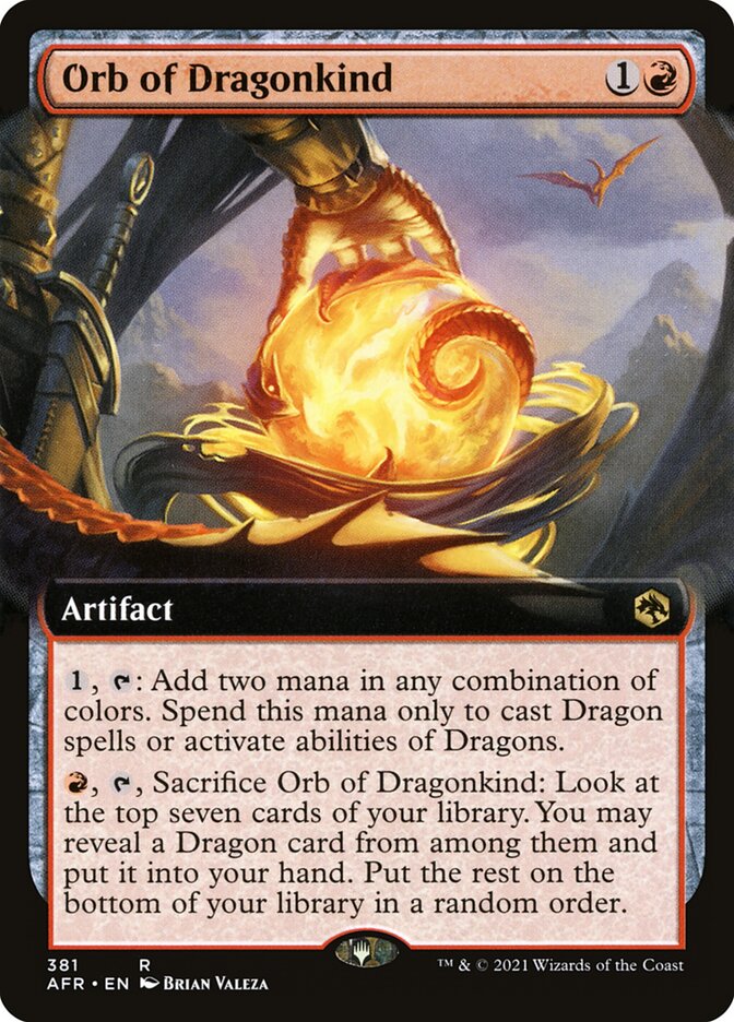 Orb of Dragonkind - AFR 381  (Foil)