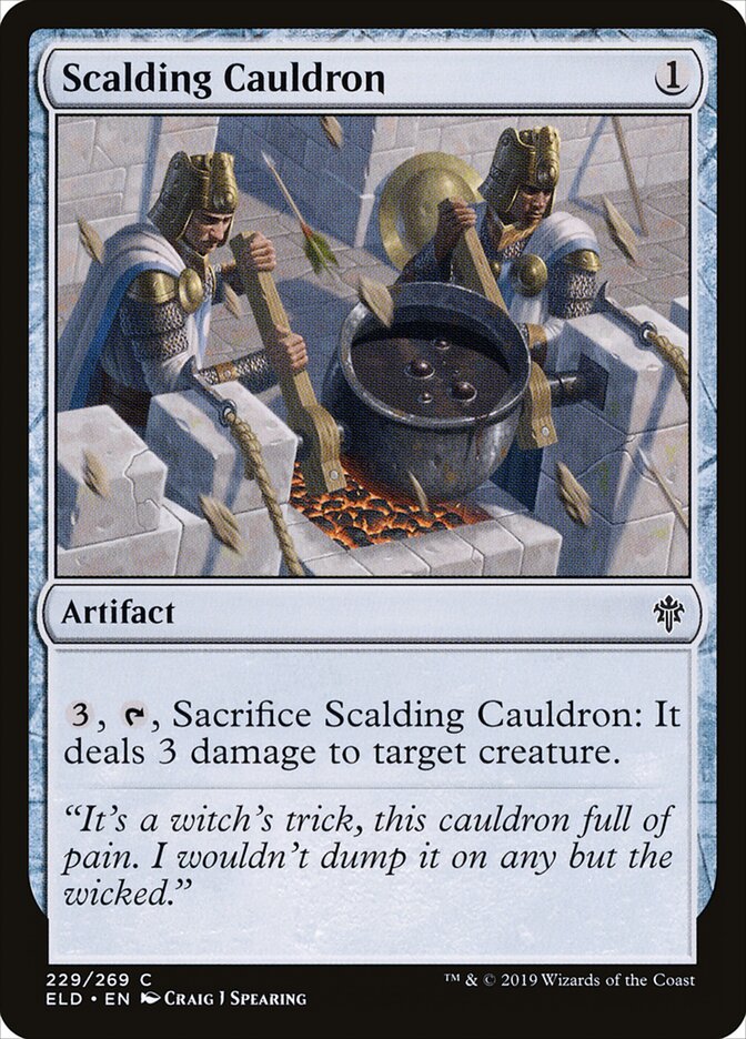 Scalding Cauldron - Throne of Eldraine 229 (Foil)