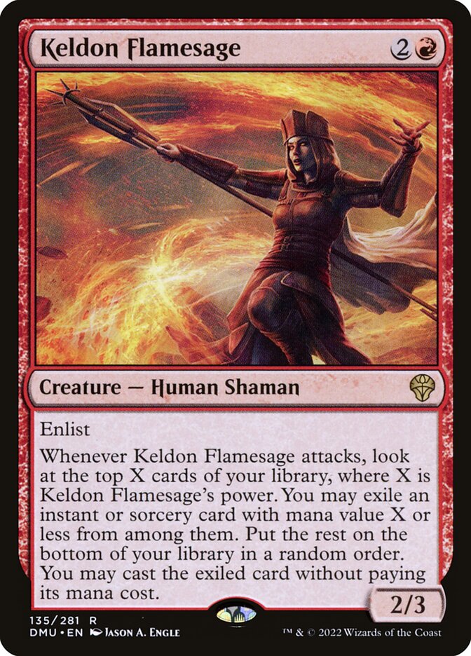 Keldon Flamesage - Dominaria United 135