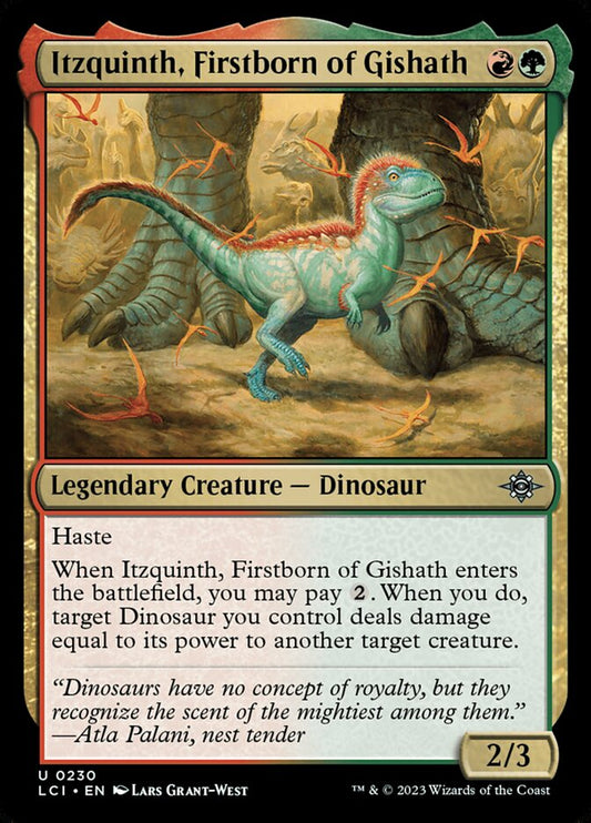 Itzquinth, Firstborn of Gishath - The Lost Caverns of Ixalan 230
