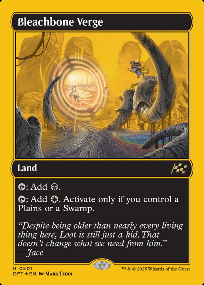 Bleachbone Verge - DFT 501  (Foil)