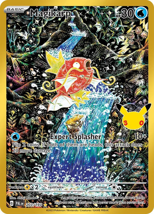Magikarp - 30th Celebration: Classic Collection 203/193 (Foil) - Near Mint