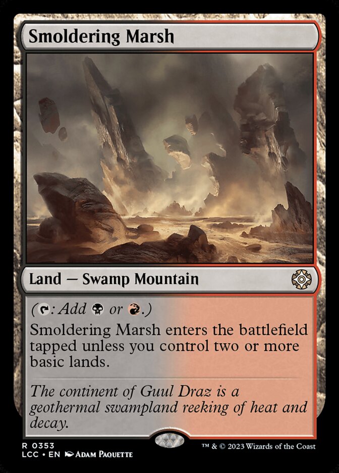 Smoldering Marsh - LCC 353