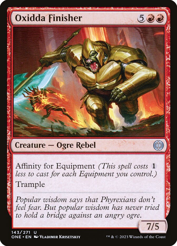 Oxidda Finisher - Phyrexia: All Will Be One 143