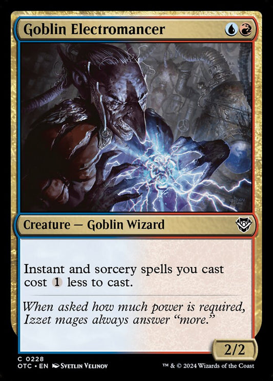 Goblin Electromancer - OTC 228