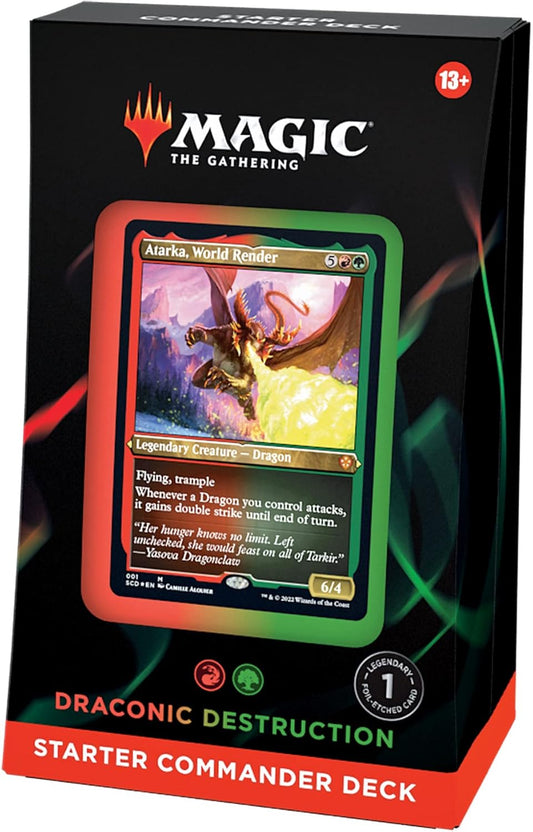Magic: The Gathering - Starter Commander Deck: Draconic Destruction