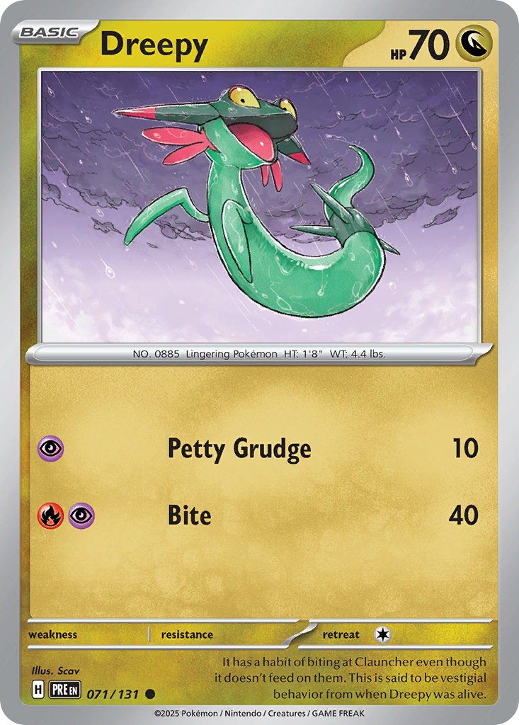 Dreepy - Prismatic Evolutions 071/131 - Near Mint