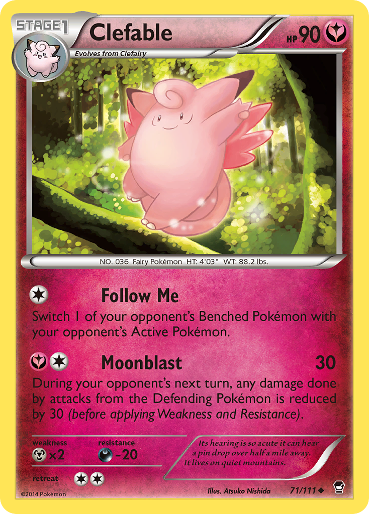 Clefable - Furious Fists 71 - Damaged