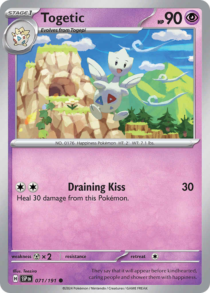 Togetic - Surging Sparks 071/191 - Near Mint