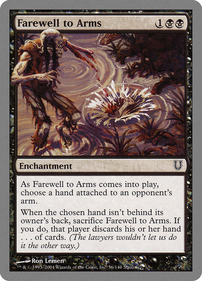 Farewell to Arms - Unhinged 56