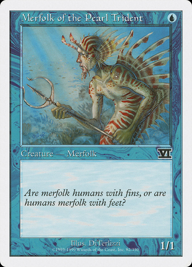 Merfolk of the Pearl Trident - 6ED 82