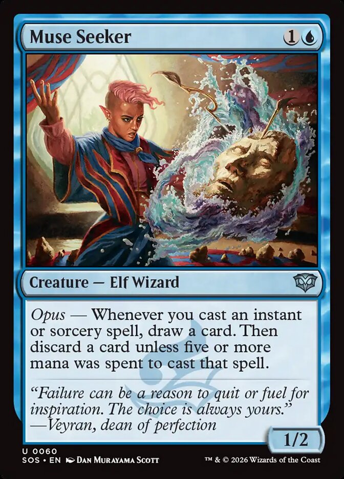 Muse Seeker - Secrets of Strixhaven 60 (Foil)