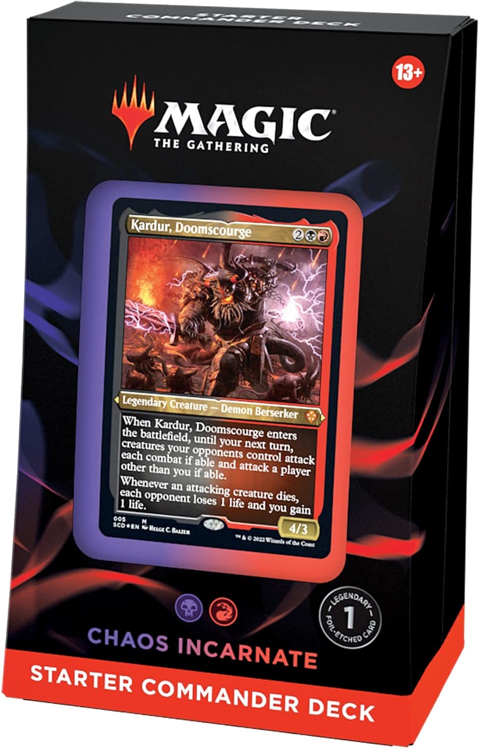 Magic: The Gathering - Starter Commander Deck: Chaos Incarnate