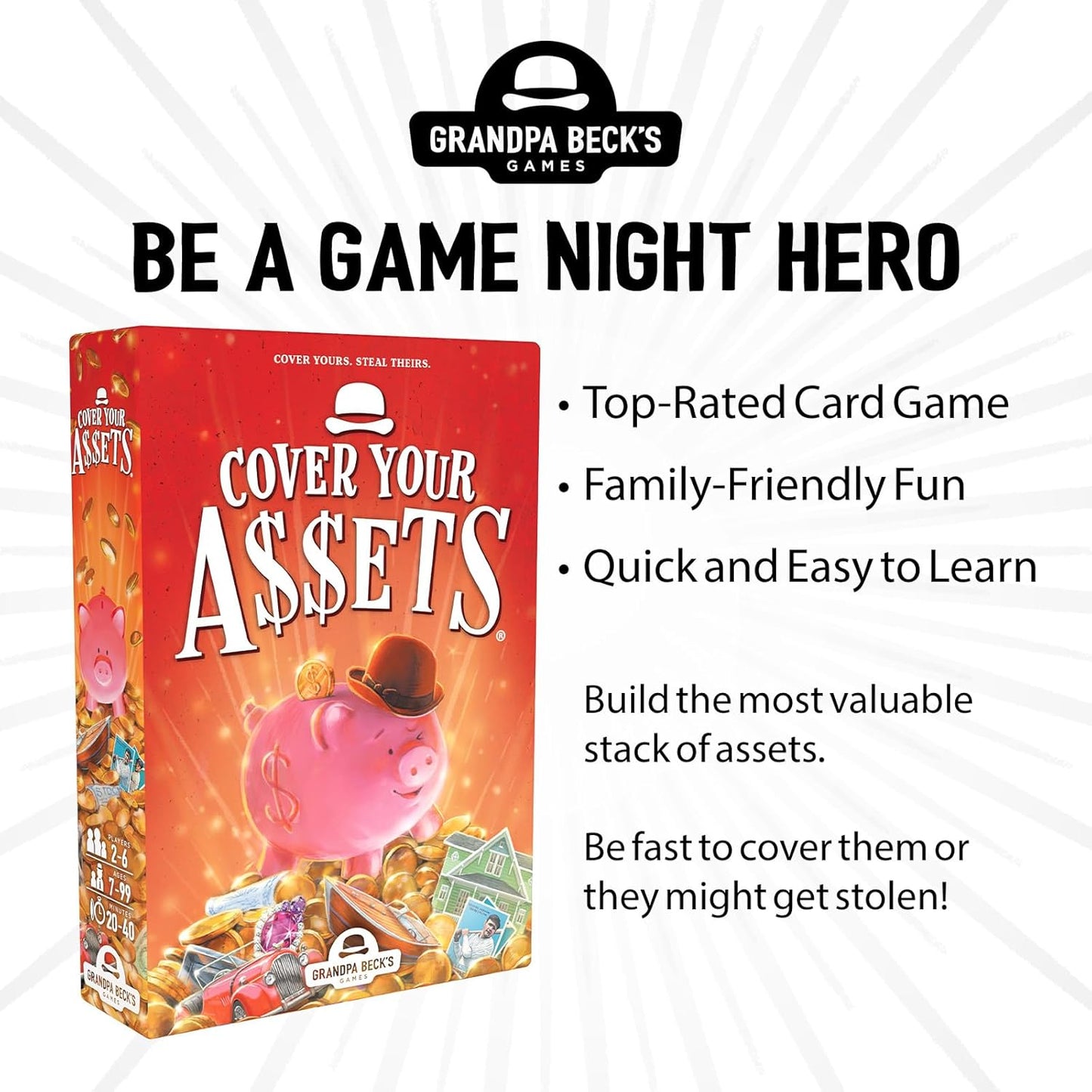 Cover Your Assets - Grandpa Beck's Games