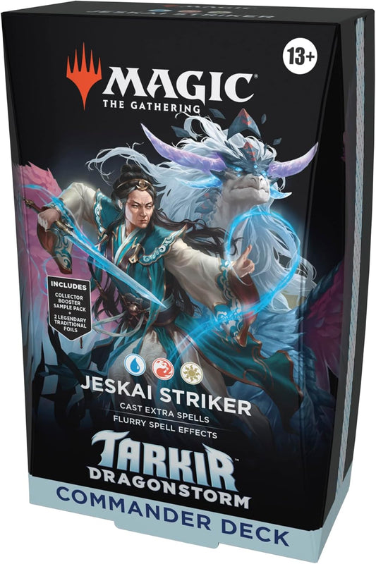 Magic: The Gathering - Tarkir Dragonstorm - Jeskai Striker Commander Deck