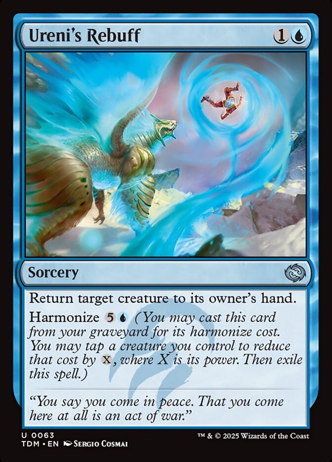 Ureni's Rebuff - Tarkir: Dragonstorm 63