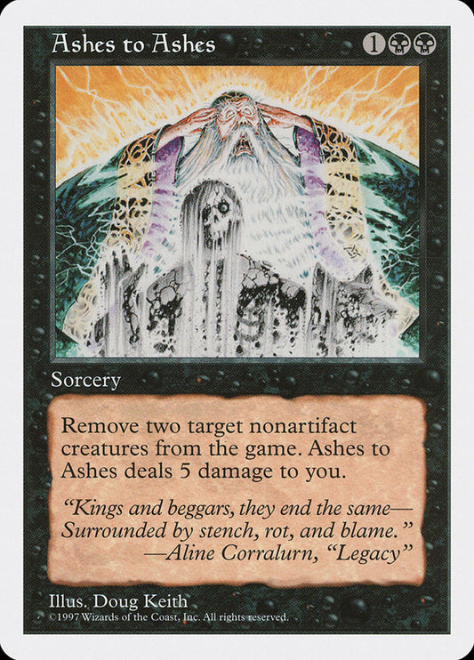 Ashes to Ashes - 5ED 141