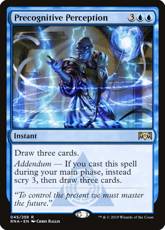 Precognitive Perception - Ravnica Allegiance 45