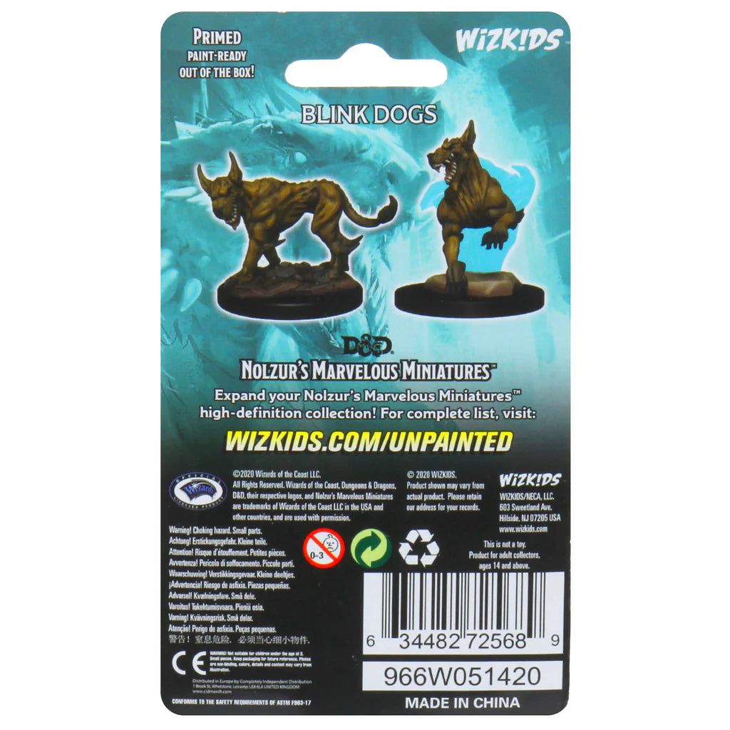 D&D Nolzur's Marvelous Miniatures - Blink Dogs #72568