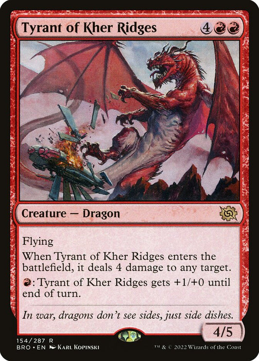 Tyrant of Kher Ridges - BRO 154