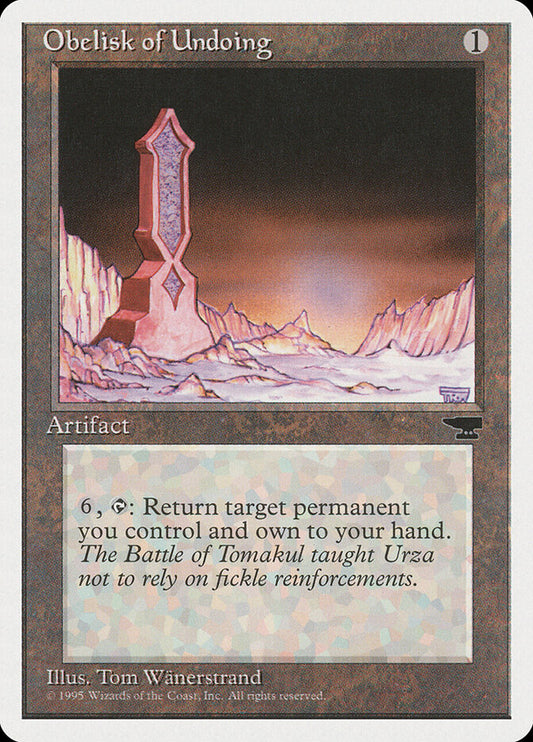 Obelisk of Undoing - Chronicles 104