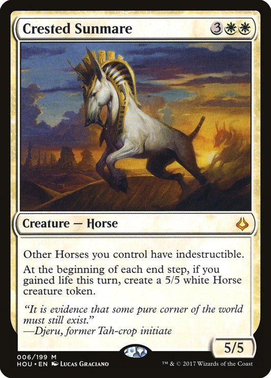 Crested Sunmare - HOU 6