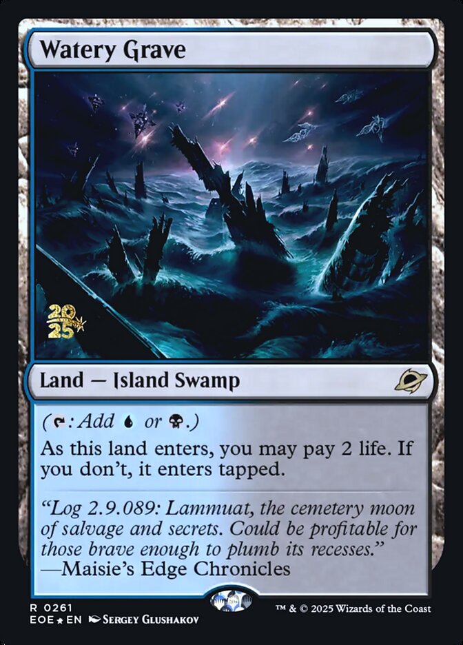 Watery Grave - Edge of Eternities Promos 261s (Foil)