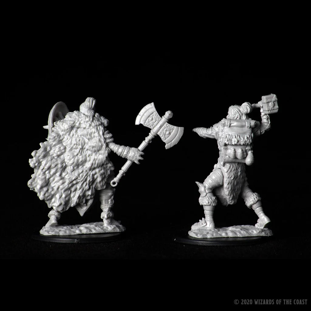 D&D Nolzur’s Marvelous Miniatures - Female Half-Orc Barbarian - #73703