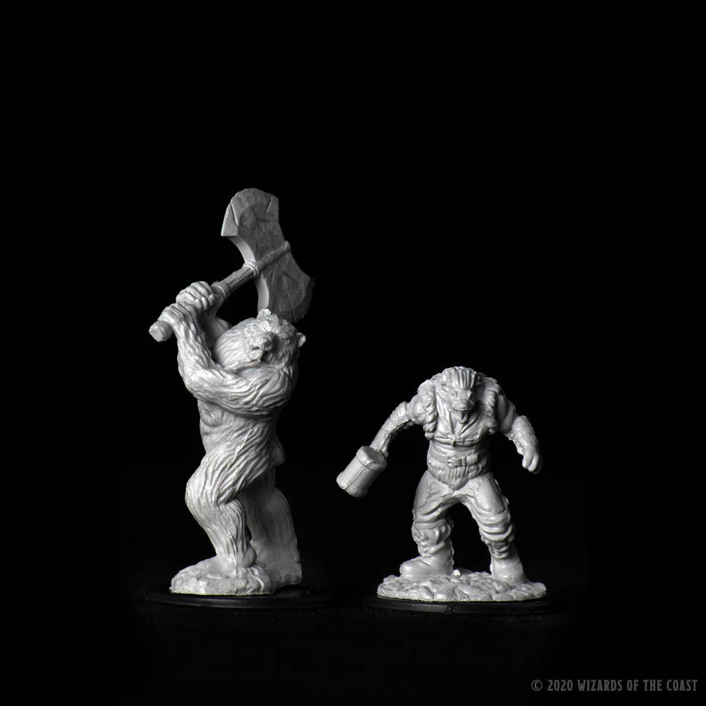 D&D Nolzur's Marvelous Miniatures - Wereboar & Werebear #73715
