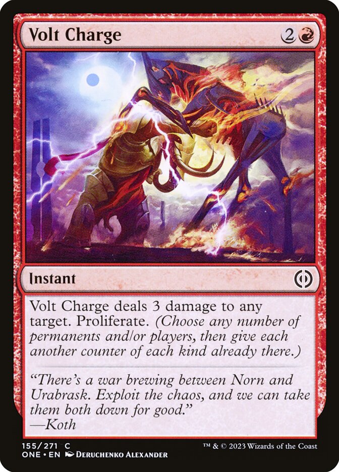 Volt Charge - Phyrexia: All Will Be One 155 (Foil)