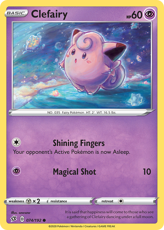 Clefairy - Rebel Clash 074/192